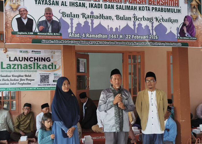 IKADi Perkuat Pendidikan dan Kepedulian Sosial di Prabumulih Melalui Peresmian TKIT Al Ihsan dan LAZNAS IKADI 