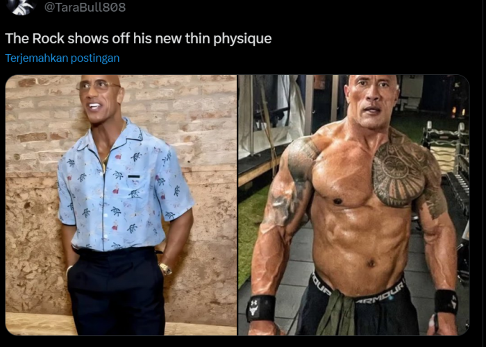 Bikin Pangling! Dwayne Johnson Tampil Ramping, Ada Apa?