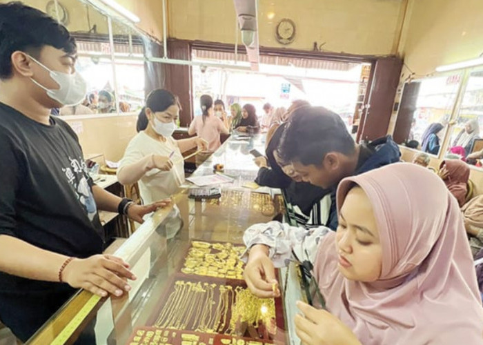 Harga Emas Penyumbang Utama Inflasi Sumsel