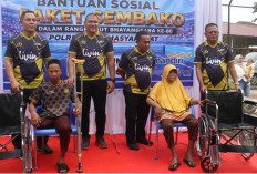 Kapolres Prabumulih Cup 2026 Resmi Digelar, Turnamen Tenis Dirangkaikan dengan Bansos dan Kursi Roda