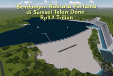 Bendungan Rp3,7 Triliun di Sumsel Siap Jadi Pengubah Game Ketahanan Pangan Nasional!