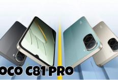 Poco C81 Pro Resmi Hadir, Baterai 6.000 mAh Tahan hingga 2 Hari