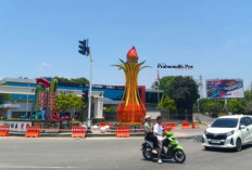 Megah dan Estetik, Pompa Angguk - Nanas Emas jadi Ikon Baru Prabumulih