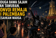 Aksi Brutal Remaja di Jalanan Palembang Viral, Polisi Lakukan Penyelidikan