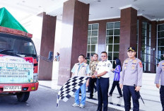 Panen Petani Prabumulih Tembus Bulog, Wako - Kapolres Lepas Distribusi 6 Ton Jagung