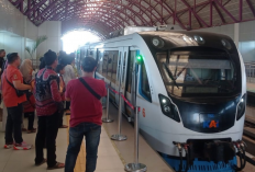Lonjakan Penumpang! LRT Sumsel Layani 31.579 Orang di Hari Keempat Lebaran