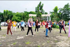 Stadion Talang Jimar Bergeliat, Senam Pagi Jadi Ajang Kebersamaan Pemkot dan Warga
