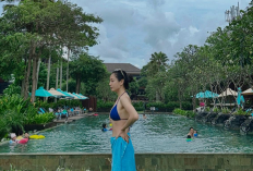 Ahn Eun Jin Pamer Gaya Santai Pakai Bikini Saat Liburan di Bali