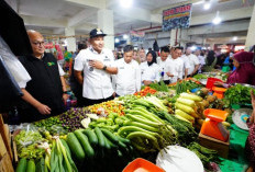 Pantau Pasar Jelang Ramadhan, Pemkot Prabumulih Pastikan Stok Pangan Aman