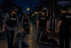 Kurang dari 24 Jam, Dua Sekawan Pencuri HP di Gunung Ibul Prabumulih Diciduk Team URC Tekab 11