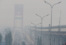 Kabut Tebal Selimuti Palembang Pagi Ini, Ini Kata BMKG