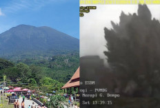 Gunung Dempo Pagaralam Erupsi, Semburkan Abu Vulkanik Hingga 200 Meter