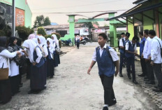 Siswa MTsN 1 Prabumulih Kembali Terapkan Kebiasaan Positif Usai Libur Lebaran