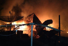 Rumah Bok Lan di Belitung Habis Terbakar Akibat Ulah Anak yang Mabuk