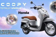 Motor Kalcer Gaya Anak Muda, Begini Spesifikasi Menarik Honda Scoopy