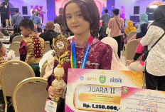 Adiba Shakila Bikin Bangga, Siswi SDN 48 Prabumulih Raih Juara II Vocal Solo FLS3N Tingkat Provinsi