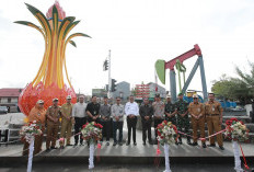 Tugu Nanas Energi Prabumulih Diresmikan, Simbol Semangat Baru: Kolaborasi Pembangunan Pemkot–PHR Zona 4