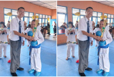 Sempat Mendapat Perawatan Medis, Ipeh Berhasil Raih Juara 1 Lomba Karate O2SN Tingkat Kecamatan Prabumulih Tim