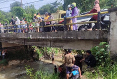 Tubuh Icha Ditemukan Tersangkut di Jembatan: Tenggelam saat Main di Sungai Kelekar Prabumulih 