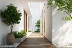 5 Desain Lorong Samping Rumah yang Bikin Hunian Terasa Lebih Nyaman