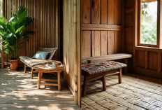 5 Inspirasi Teras Rumah dengan Bambu yang Sejuk dan Estetis