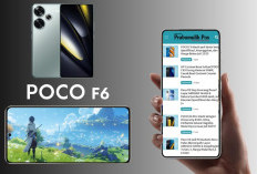 POCO F6 Tampil Ganas! RAM Besar, Layar AMOLED 1,5K Ultra Cerah Bikin Ngiler Gamer & Konten Kreator