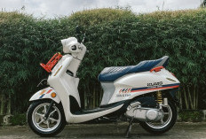 Yamaha Grand Filano Hybrid Connected, Motor Retro Mewah dengan Teknologi Modern