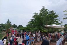 Saung Desa Pulau Negara Destinasi Wisata Baru di Ogan Ilir, Ramai Pengunjung Meski Tak Boleh Bawa Makanan dari