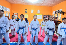 O2SN Tingkat Nasional Makin Dekat, Atlet Karate Prabumulih yang Wakili Sumsel Latihan Ekstra 