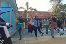 SMK PGRI 2 Prabumulih Maksimalkan Persiapan Lomba Gerak Jalan 