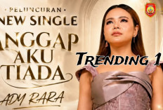 Lady Rara Bersinar, Single Terbaru 'Anggap Aku Tiada' Trending #1 dalam hitungan Jam