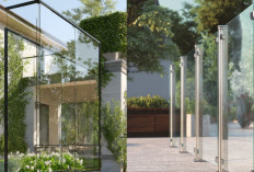 Inspirasi Pagar Kaca Transparan, Bikin Tampilan Rumah Lebih Modern dan Elegan