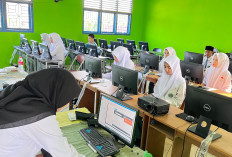 Siswa MAN 1 Prabumulih Ikuti Simulasi ANBK Tahun 2025