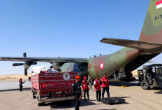 Bantuan Indonesia ke Gaza Mendarat di Bandara El Arish Mesir