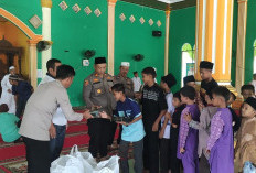 Safari Jumat di Tiga Masjid; Polsek Cambai Silaturahmi dengan  Masyarakat Muara Sungai 