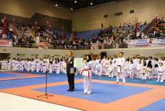 Turnamen Karate Cup 2024; 1.900 Peserta Meriahkan Palembang Sport and Convention Centre