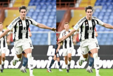 Dusan Vlahovic Bawa Juventus ke Puncak Klasemen; Kemenangan 3-0 Atas Genoa