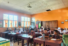 Siswa SDN 82 Prabumulih Gelar Ujian Tengah Semester