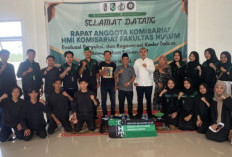 HMI Komisariat FH Unsri Mencari Pemimpin Baru, Dibekali Materi Stasiun General