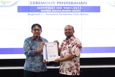 PHR Regional 1 Kokohkan Budaya Mutu, Raih Sertifikasi ISO 9001:2015