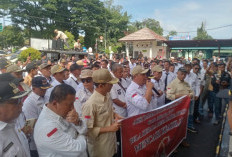 Ratusan Kades Muara Enim Desak Keadilan atas Kasus Kekerasan terhadap Rukiman