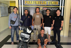Gasak Motor Pensiunan, Pelaku Curanmor Lintas Daerah Dibekuk Polisi Polsek Prabumulih Timur