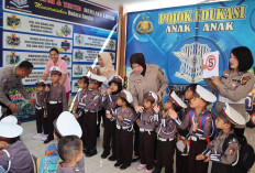 Polisi Sahabat Anak, Cara Humanis Satlantas Prabumulih Ajarkan Budaya Tertib Lalu Lintas