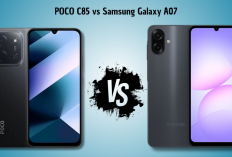 POCO C85 vs Samsung Galaxy A07: Perbandingan Spesifikasi, Harga, dan Fitur 2025