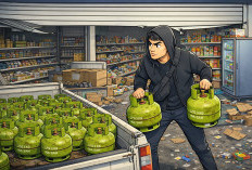 Terbongkar CCTV, Pemuda 18 Tahun Pencuri 30 Tabung Gas Ditangkap Tim TEKAB Polres Prabumulih