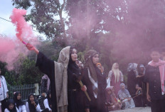 Jelang Libur Idul Fitri, Semarak Ramadhan, SMKN 2 Prabumulih Gelar Lomba Busana Muslim