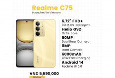 Realme Performa Maksimal dan Ketahanan Ekstrem: Realme C75 Hadir dengan Desain Berstandar Militer