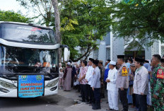 10 Jemaah Haji Kabupaten Muara Enim Tergabung Kloter 12 Berangkat Ke Tanah Suci