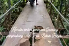 Warga Keluhkan Jembatan Rusak ke Akun Medsosnya, Begini Respon Unsur Pimpinan Dewan Lubuklinggau
