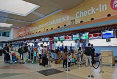 Libur Nataru, Trafik Bandara SMB II Palembang Melonjak 9,8 Persen, Layani 19 Extra Flight